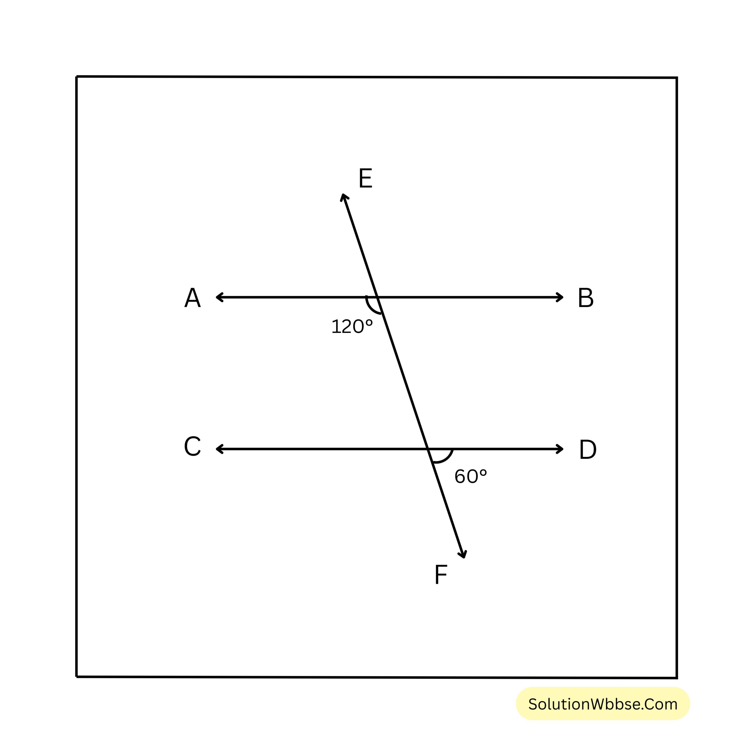 অষ্টম শ্রেণী গণিত - সমান্তরাল সরলরেখা ও ছেদকের ধর্ম - কষে দেখি - 8 9 সমান্তরাল সরলরেখা ও ছেদকের ধর্ম-অষ্টম শ্রেণী-গণিত