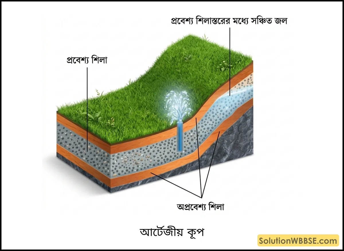 অষ্টম শ্রেণি ভূগোল - ওশিয়ানিয়া - ওশিয়ানিয়ার প্রাকৃতিক পরিবেশ - টীকা 1 আর্টেজীয় কূপ