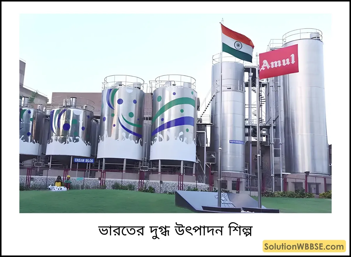 ভারতের দুগ্ধ উৎপাদন শিল্প