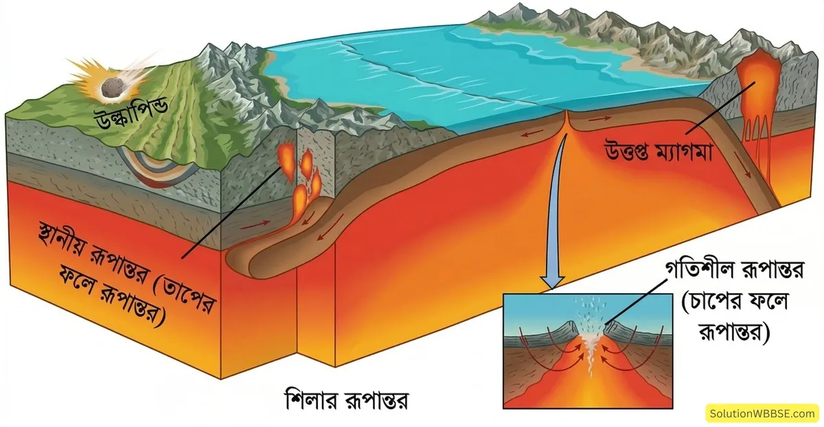 শিলার রূপান্তর