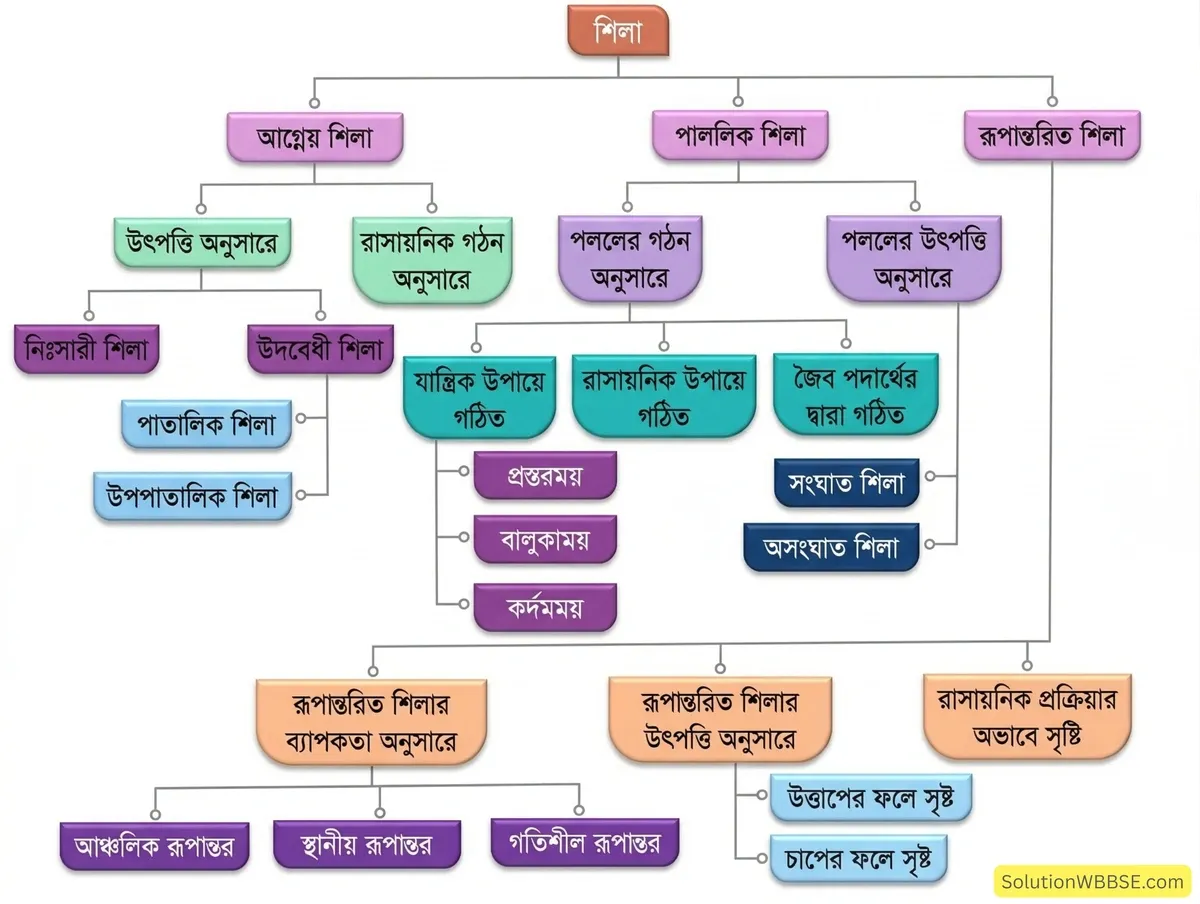 শিলার শ্রেণিবিভাগ