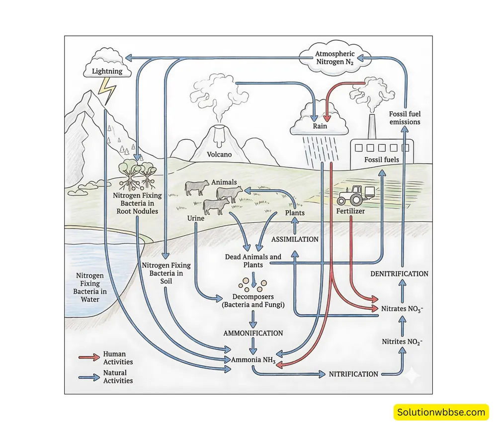 নাইট্রোজেন চক্র