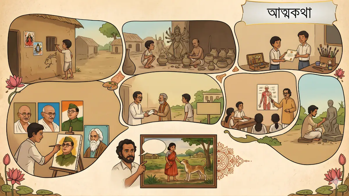 সপ্তম শ্রেণি বাংলা – আত্মকথা – বিষয়সংক্ষেপ