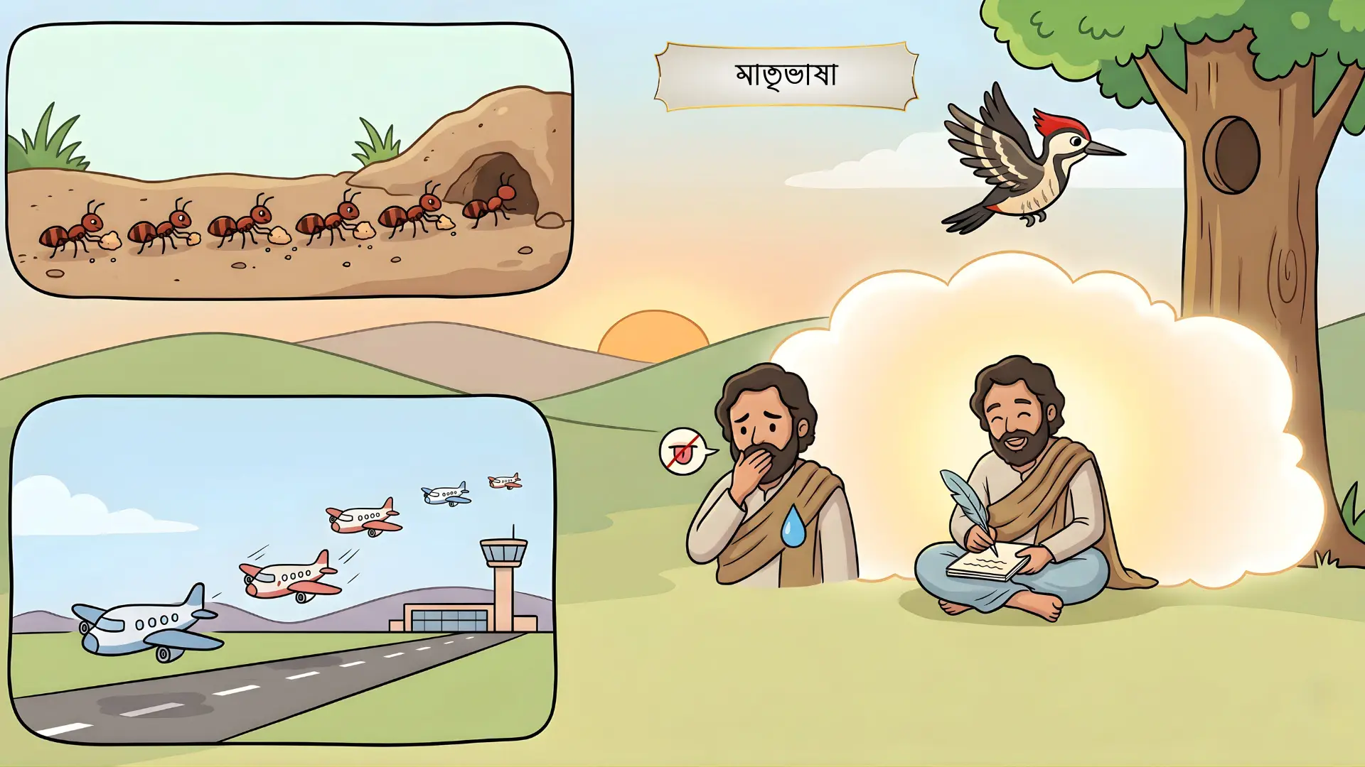 সপ্তম শ্রেণির বাংলা মাতৃভাষা কবিতার আলোচনা ও সারসংক্ষেপ - কেদারনাথ সিং