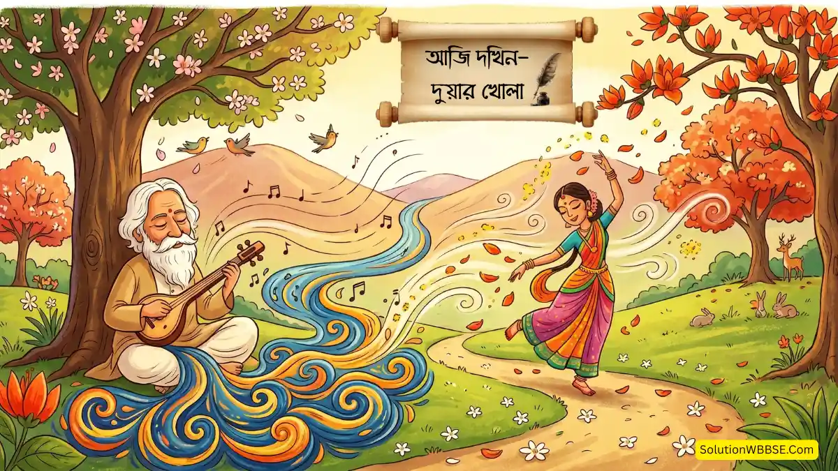 আজি দখিন-দুয়ার খোলা কবিতার বিষয়সংক্ষেপ ও আলোচনা